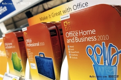 微軟占據(jù)2010年美國(guó)軟件零售市場(chǎng)三分之一份額